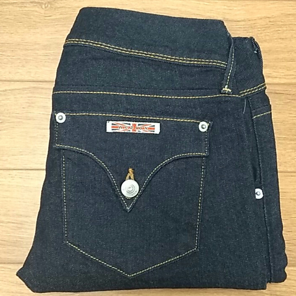 Hudson Collin Flap Skinny Ankle Stretch Dark Wash Size 26
